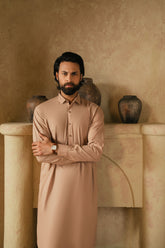 OXFORD KHAKI MENS STITCHED